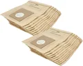 vhbw 20x Staubbeutel kompatibel mit Novum 679 045 / 679045, 645 592 / 645592, 612 357 / 612357 Staubsauger - 24,5cm x 18cm Sandfarben