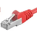 PremiumCord Patch cable CAT6a S-FTP, RJ45-RJ45, AWG 26/7 7m red (S/FTP, CAT6a, 7 m) (8592220016746)