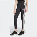 adidas Sportswear Trainingstights ESSENTIALS 3-STREIFEN COTTON sportlicher Look mit 3-Streifen, aus Baumwolle und Elasthan schwarz M