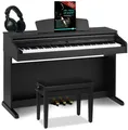 Vollumfängliches Digitalpiano SET 88 Tasten Einsteiger + Kopfhörer Bank Noten