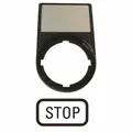 Eaton Tastenzusatzschildträger STOP M22S-ST-GB0