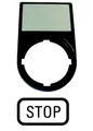 Eaton M22S-ST-GB0 Träger, + Schild, STOP , 216494