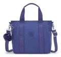 kipling Basic Asseni Mini Tote XS Schultertasche Tasche Ocean Blue violett Neu