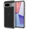 Google Pixel 8 Hülle - Kunststoff - Spigen Hard Case/Backcover - Handyhülle Transparent - Shockproof/Stoßfest - Kein Design
