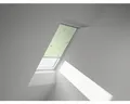 VELUX Verdunkelungsrollo Kids grüne Sterne manuell Rahmen aluminium DKL FK06 466