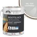 WO-WE Lack Bootslack Schiffslack Parkettlack Yachtlack W400, 0,75-5L, Seidenglänzend, Lösemittelbasis