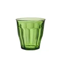 Duralex Set 6 Gläser gehärtetes Glas 25cl stapelbar, robuste Küchengläser für Wasser Saft Limonade, täglicher Gebrauch, bunte Farben, spülmaschinenfest, Picardie-Kollektion