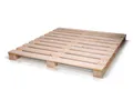PALETTI Futonbett Massivholzbett Doppelbett Bettgestell Fichte massiv 180x200 cm