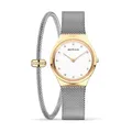 BERING Damen Armbanduhr Saphirglas Ø31mm Edelstahl Milanaise 12131-010-190-GWP1