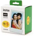 Fujifilm Instax Mini Sofortbildfilm 50 Stück(e) 54 x 86 mm - Weiß