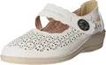 Slipper/Kletthalbschuh luftdurchlässig (durchbrochenes/geflochtenes Obermaterial) F27S5-27-WH
