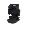 Bebeconfort RoadFix i-Size, Kindersitzerhöhung mit Rückenlehne, 3,5–12 Jahre (100–150 cm), Isofix Kindersitz, Klappbar, Leicht (4,4 kg), 14 Kopfstützenpositionen, Gepolsterter Sitz, Black Mist