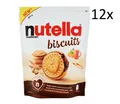 12x Ferrero Nutella Biscuits Mit Nutella gefüllte Kekse mit Haselnusscreme 304g