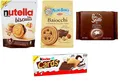 TESTPAKET gefüllte Kekse Nutella Biscuits - Baiocchi - Biscocrema - Kinder Cards