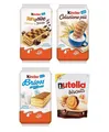 TESTPAKET Kinder abgepackte Snacks + Ferrero Nutella Biscuits 4 Stücke