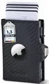 SF SCOFIELD | Airtag Wallet mit Münzfach Herren | Airtag Geldbeutel RFID - Schutz | Geldbörse für 9-10 Karten | Portmonee Herren | Portemonnaie | Kartenetui für Apple Air Tag | Wallets for Men Klein