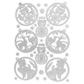 3D Sticker Deluxe | Winter & Weihnachten | Erhabene Aufkleber | ideal für Wei...