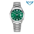 Citizen Automatikuhr NJ0150-81X Automatik 5 bar grün Saphir Datum Glasboden Neu