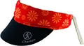 Chaskee Visor Snap Cap Happy Flowers, One Size, rot-orange