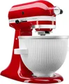 KitchenAid Eisbereiteraufsatz 5KSMICM, Zubehör für Classic 4,3 Liter 5K45SS - Ultra Power 4,3 Liter KSM90 - Artisan 4,8 Liter: KSM125, KSM150, 5KSM156, 5KSM175PS, 5KSM180, 5KSM185PS, 5KSM195PS. Artisan 6,9 Liter 5KSM7580X - Heavy Duty 6,9 Liter 5KSM7591X - Professional 6,9 Liter 5KSM7990X.