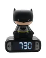 Lexibook, Batman, Wecker mit Nachtlicht, Sounds und Melodien, LCD-Bildschirm mit