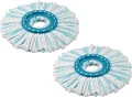 Leifheit 2er Set Ersatzkopf Clean Twist Disc Mop micro duo alle Bodenarten