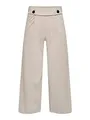 JDY Damen JDYGEGGO NEW LONG PANT JRS NOOS Hose, Chateau Gray/Detail:BLACK BUTTONS, XS/32