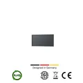 Cansolar Solarpanel Solarmodul Full Black Half Cut Cell Mono 25 Watt 18 Volt