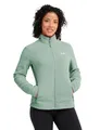 Jack Wolfskin Damen Fleecejacke mit Reißverschluss Taunus 100 Full Zip Polartec wärmend leicht atmungsaktiv schnelltrocknend für Frauen Outdoor und Alltag