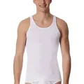 Schiesser Original Double Rib Undershirt Weiß Baumwolle Medium Herren