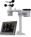 National Geographic Smarte Tuya Wetterstation 7-in-1 Sensor WLAN Luftqualität AQI CO2 UV 6-Tage-Prognose