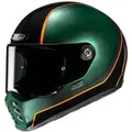 Hjc V10 Hodu Mc47 Schwarz/Grün/Orange XXL (62-63)