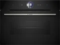 CSG7361B1 Einbau-Kompaktdampfbackofen 45cm Schwarz 21Heizarten HomeConnect BoschAssist