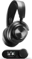 SteelSeries Arctis Nova Pro Wireless Headset ohrumschließend Bluetooth / 2,4 GHz Funkfrequenz kabellos aktive Rauschunterdrückung mit GameDAC Gen 2 für Nintendo Switch Sony PlayStation 4 5 (61520)
