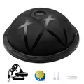 VEVOR Halb Gymnastikball 58cm Trainer Balance Stabilität Fitnessball Schwarz