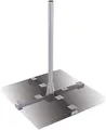 DUR-line Herkules XL 120cm 8-Plattenständer Feuerverzinkt - sehr stabil - kinderleichte Montage [Flachdachständer, Balkonständer, Gehwegplatten, Terassenständer, Sat-Antenne]