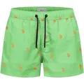U.S. Polo Assn. Herren Badeshorts mit Allover-Logo-Design