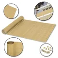 Ribelli Balkonsichtschutz Zaunsichtschutz PVC ca. 1,6 x 4m bambus gelb 0.40 cm x 400.00 cm x 160.00 cm
