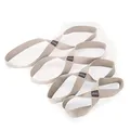 Yoga Loop Ananta S, Yoga Gurt ohne Schnalle, ca. 33 cm, aus 100% Baumwolle, natur, Yoga-Hilfsmittel, Yoga-Zubehör