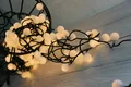 180-er XXL Partylichterkette Gartenlichterkette Lichterkette Kugeln außen innen