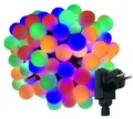LED Partylichterkette Außen Strom warmweiß Garten Beleuchtung Lichterkette Deko