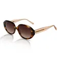 Ted baker Sonnenbrille Damen Penny TB1689 104 Brown Hupe / Brown Gradient
