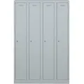Garderobenschrank Primary Locker BxHXT 1200x1800x500mm lichtgrau