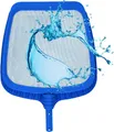Amapool Poolschlauch Amapool Basics Poolkescher, Bodenkescher mit verstärktem Kunststoffrah, (1 St), Amapool Basics Poolkescher I Oberflächenkescher fein I Laubkescher fla