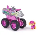 PAW PATROL Rescue Wheels - Skyes Flug-Monstertruck mit Verwandlung in Jet-Modus und Skye Hundefigur, Spielzeug für Kinder ab 3 Jahren