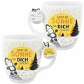 Tasse Kaffetasse Kaffeebecher Teetasse 40cl Sheepworld Motiv Sonne 47547