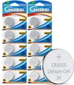 GutAlkaLi 10 Stück CR2025 3V Batterien Lithium Knopfzellen Elektro CR 2025