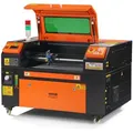 VEVOR 50 W CO2-Lasergravierer, 300x500mm, 500mm/s Laserschneidmaschine mit 2-Wege-Pass-Air-Assist, kompatibel mit LightBurn, CorelDRAW, AutoCAD, Windows, Mac OS, Linux, für Holz, Acryl, Stoff