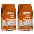 2 KG Lavazza Crema E Aroma Kaffeebohnen Stärke: 8/10 rundes & intensives Aroma