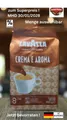 🔝​ LAVAZZA Caffé Crema e Aroma Kaffeebohnen Vollautomat MHD 2028 🔝​